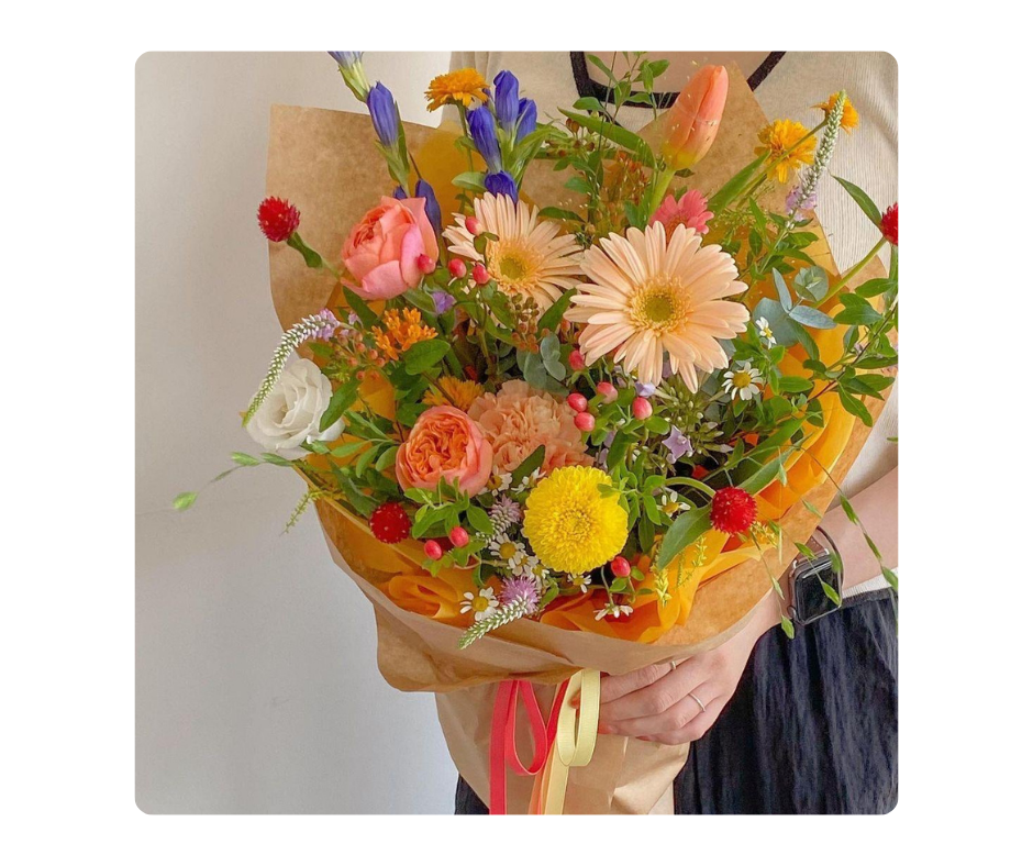 Artificial Hand Bouquet 019