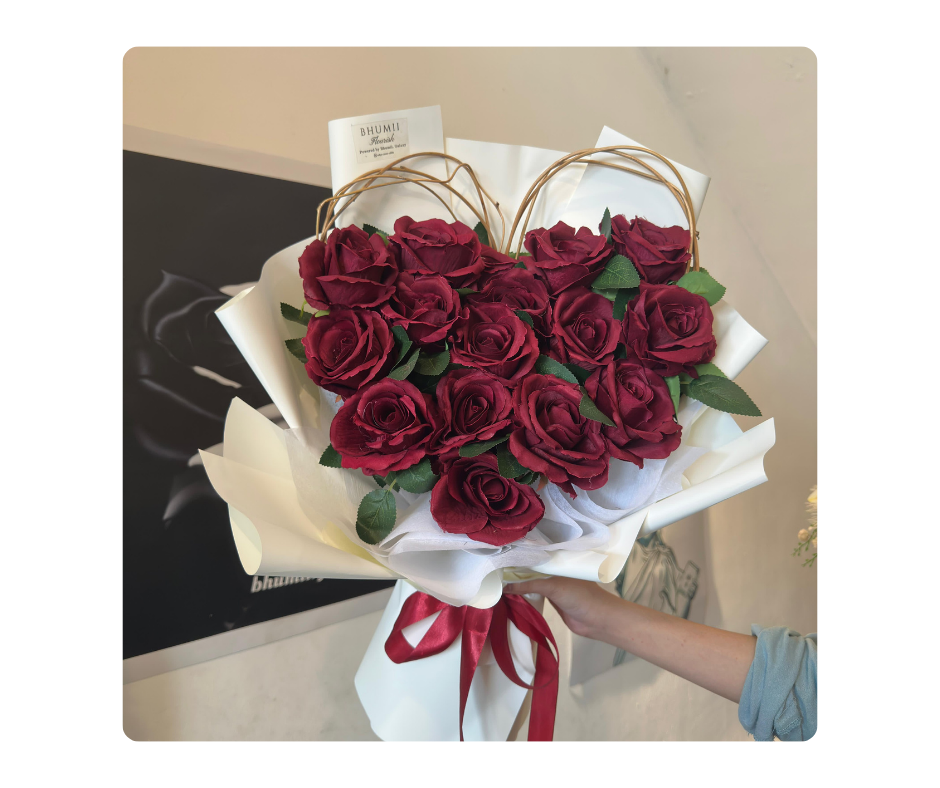 Artificial Hand Bouquet 021