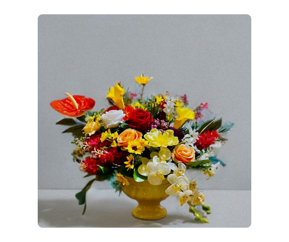 Artificial Vase Flower 006