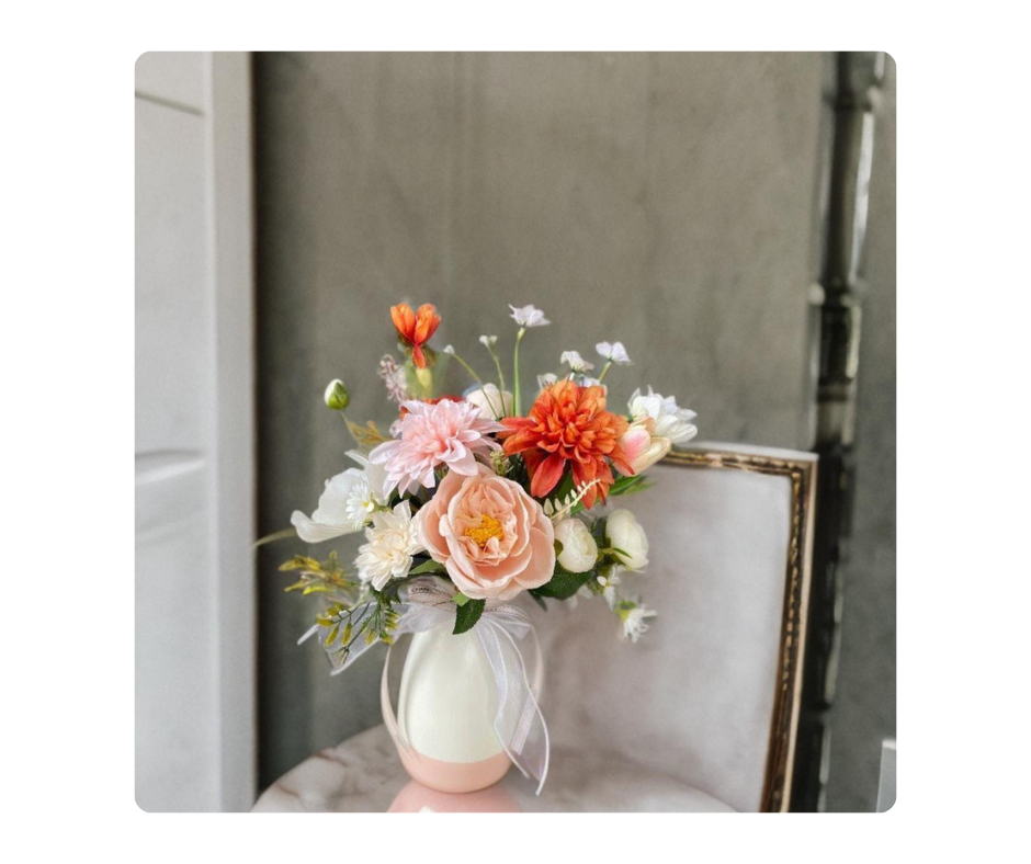 Artificial Vase Flower 012