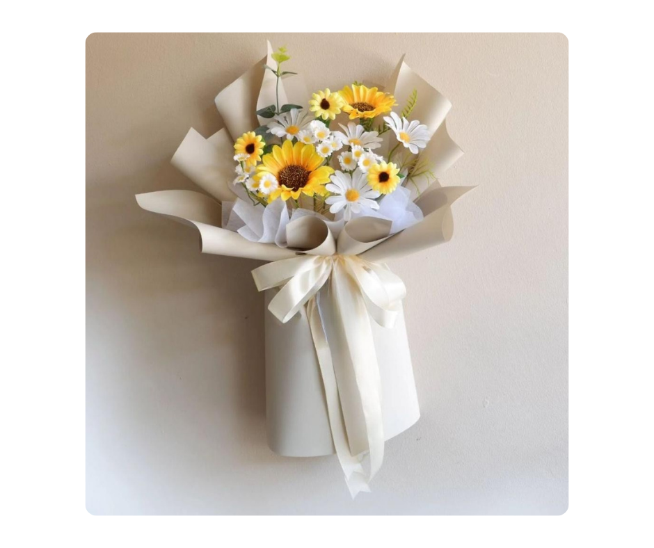 Artificial Hand Bouquet 091