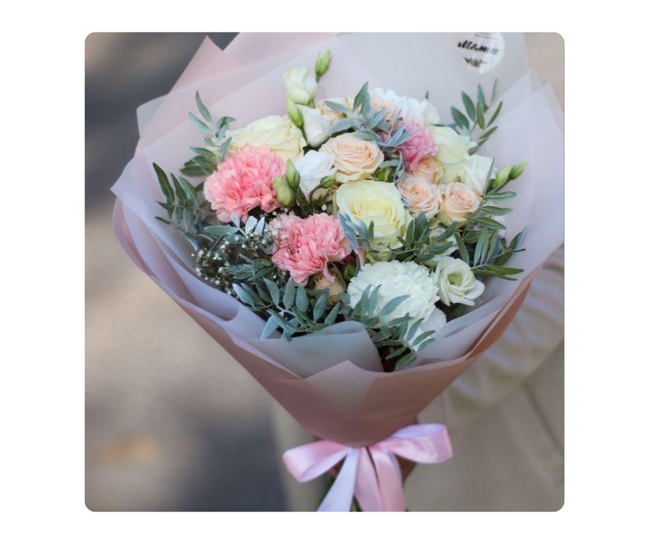 Artificial Hand Bouquet 080