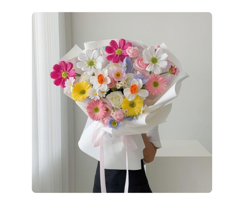 Artificial Hand Bouquet 026
