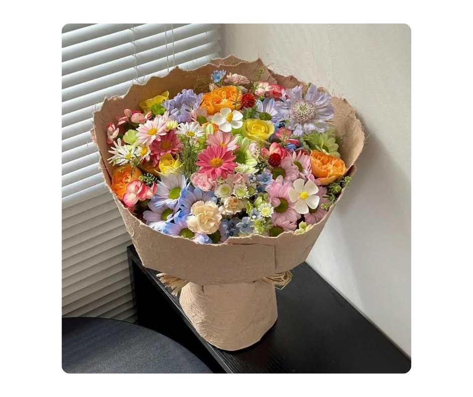 Artificial Hand Bouquet 005