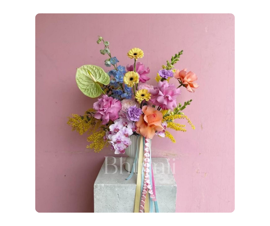 Artificial Vase Flower 002