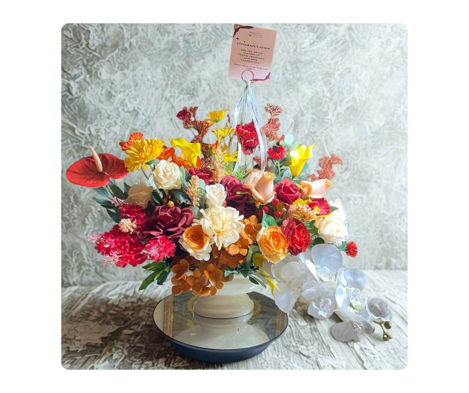 Artificial Vase Flower 010