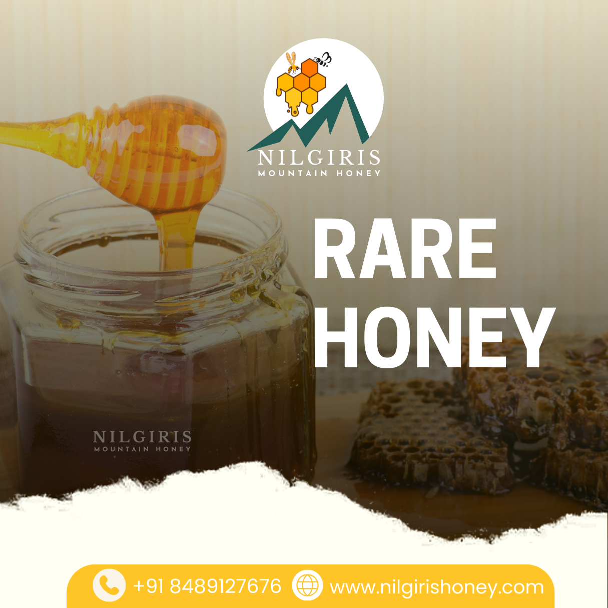 Rare Nilgiris Forest Honey – 200 gm 