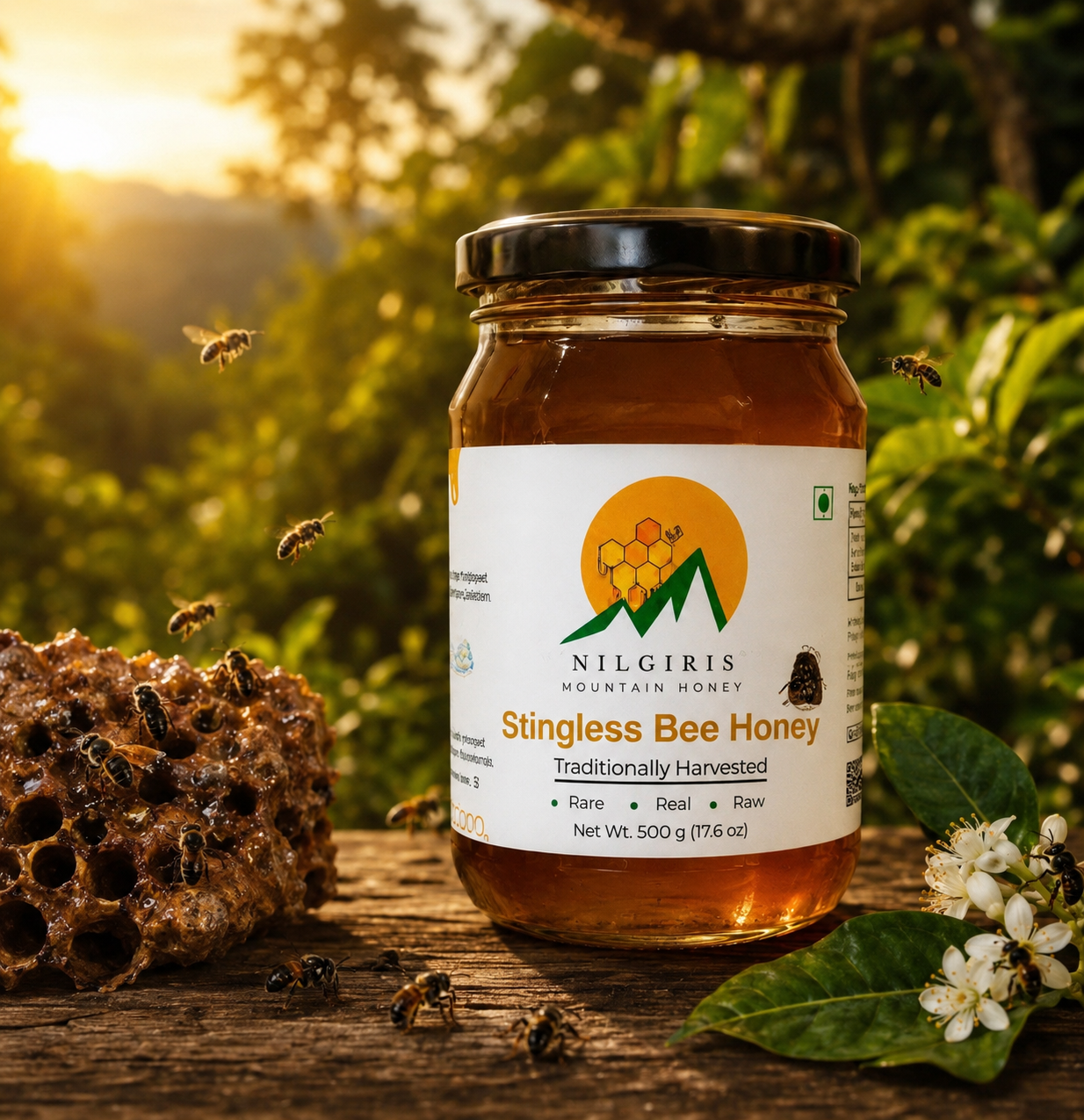 Stingless bee  Honey from Nilgiris - India rarest Wild Honey 