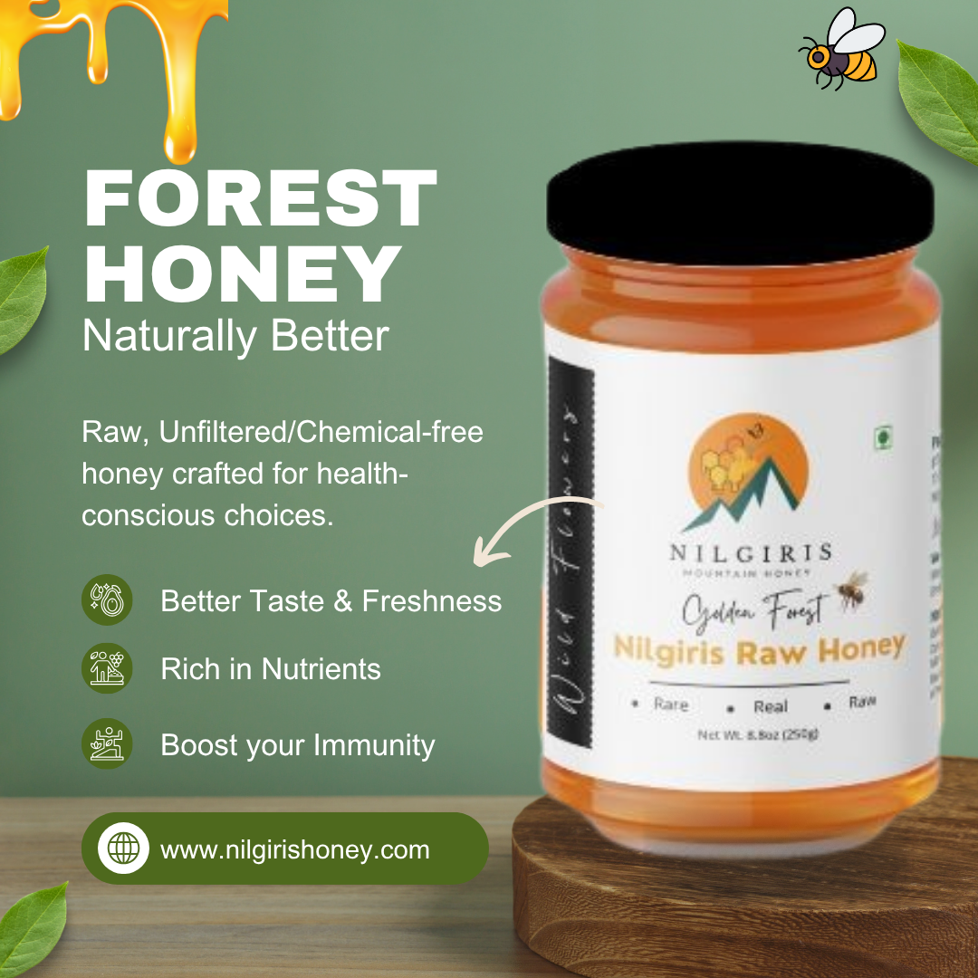 Pure Wild Forest Honey-200 gm & 500 gm