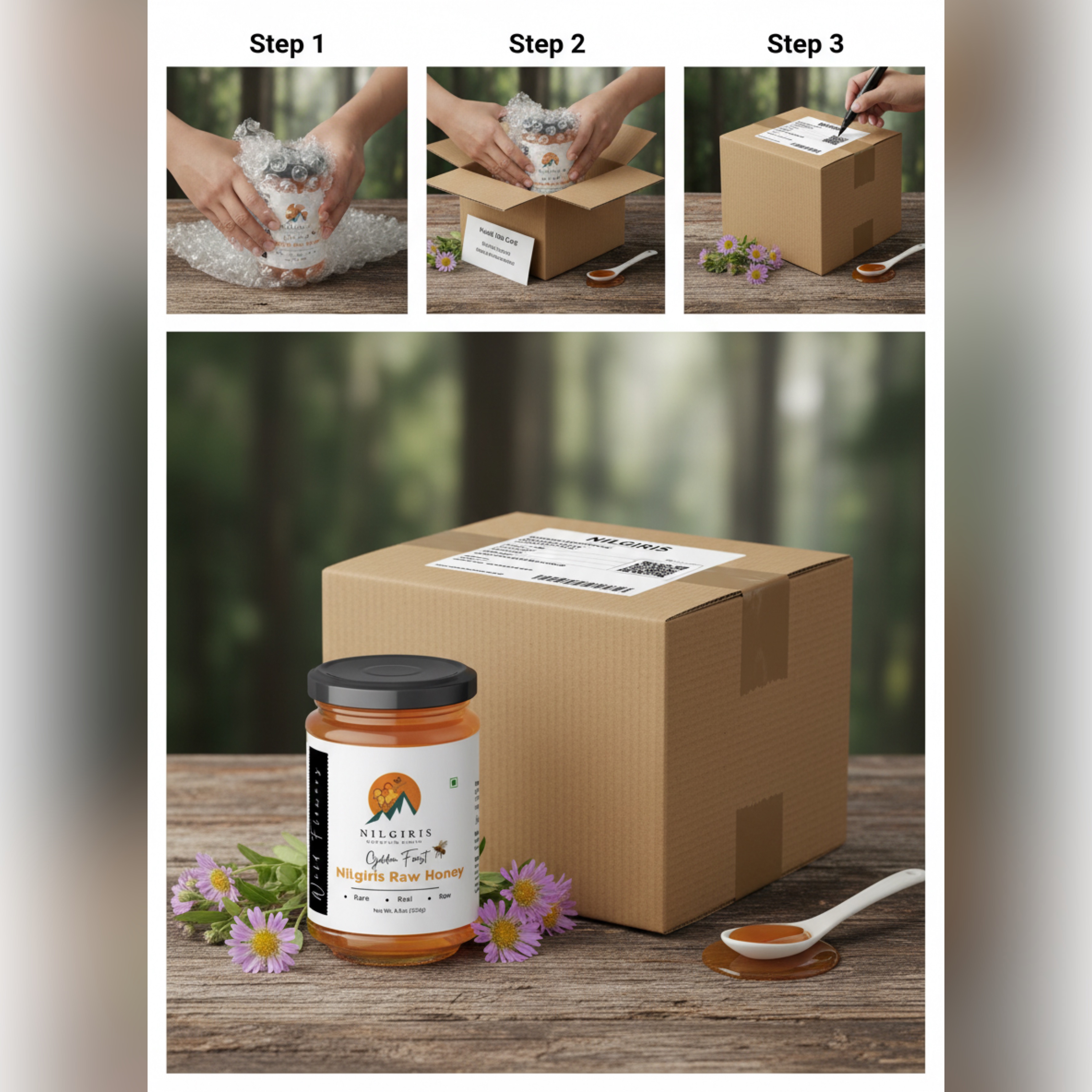 Pure Nilgiris Raw Honey