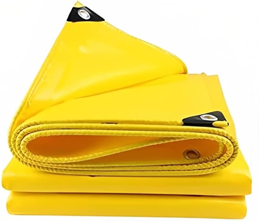 Yellow Plastic Tarpaulin