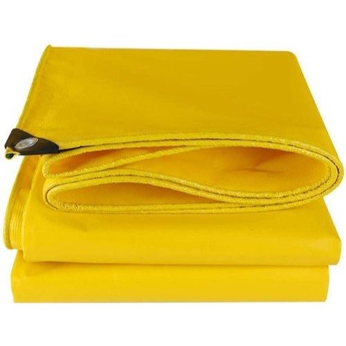 Yellow Plastic Tarpaulin