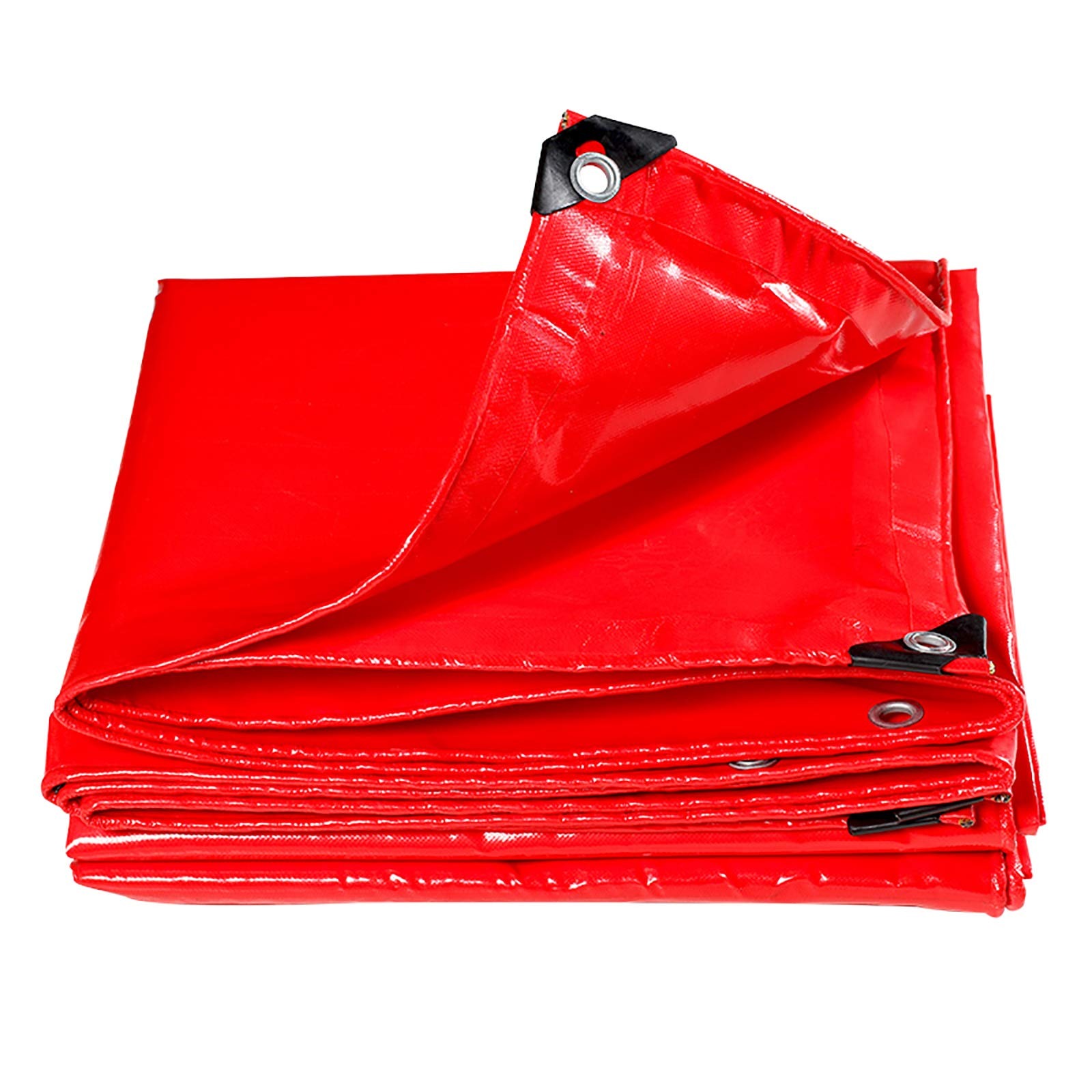 Red Plastic Tarpaulin