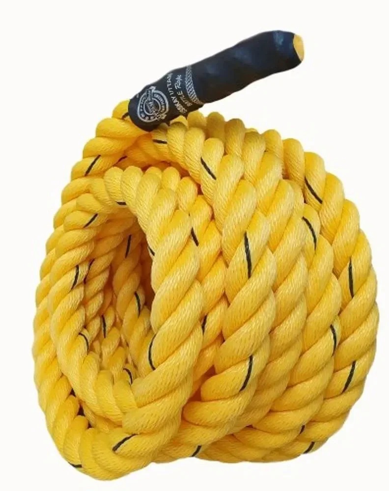 Heavy-Duty Yellow Nylon Rope