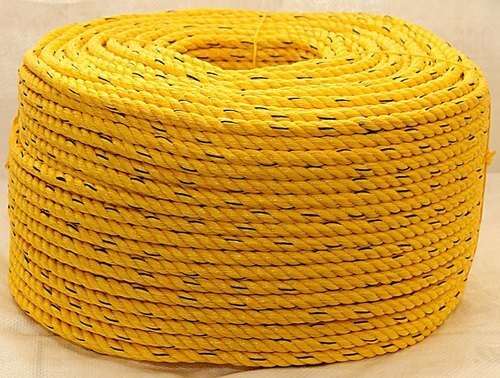 Heavy-Duty Yellow Nylon Rope