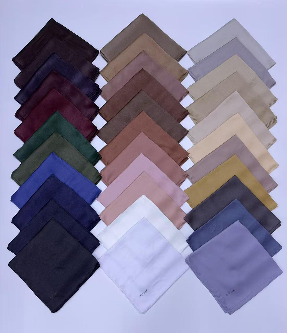 Men’s Solid Color Pocket Squares