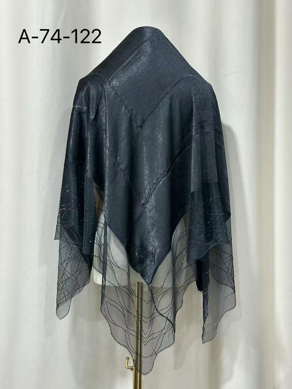 Elegant Black Shawl