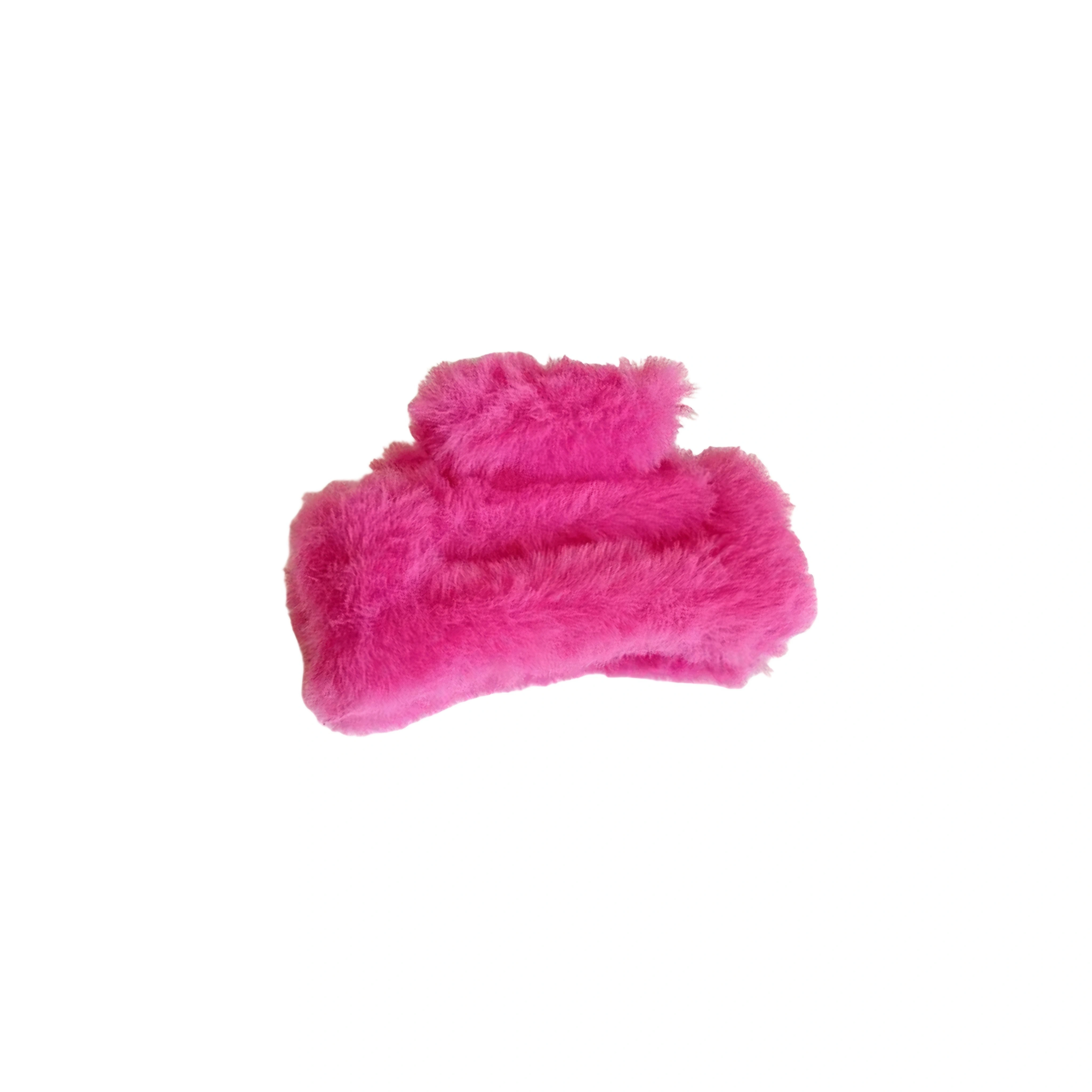 Fluffy Hair Claw Clip