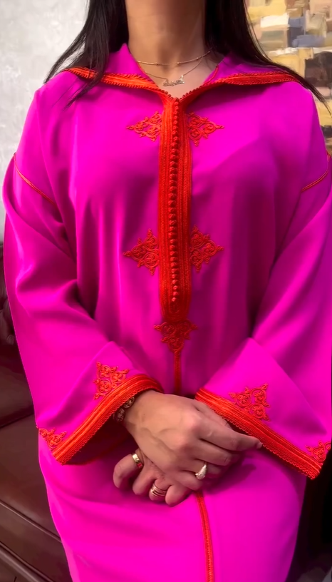 Traditional Moroccan Caftan Djellaba