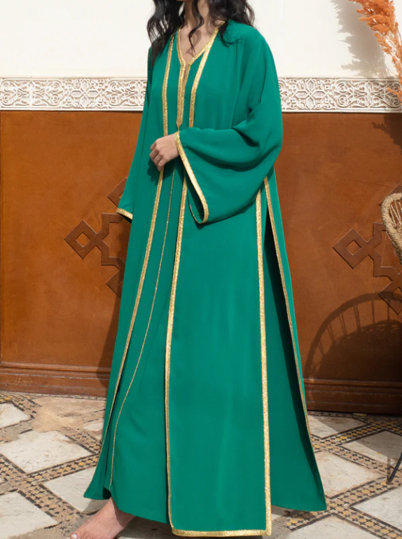 Emerald Green Kaftan