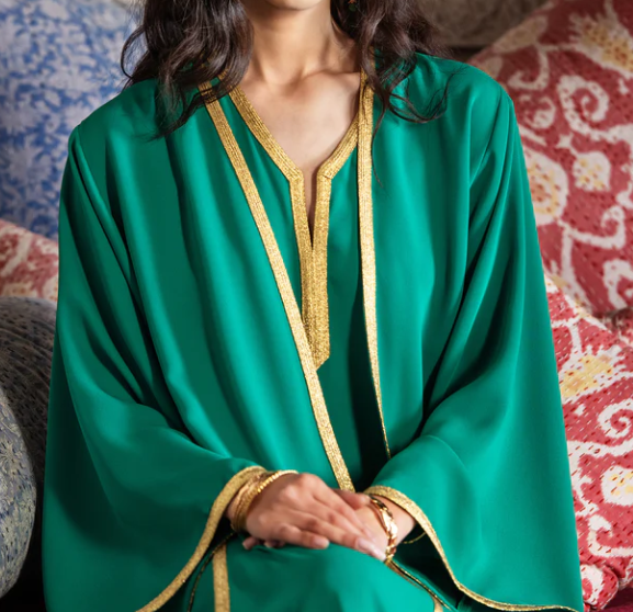 Emerald Green Kaftan