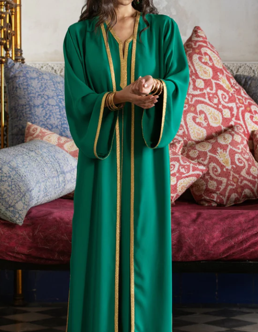 Emerald Green Kaftan