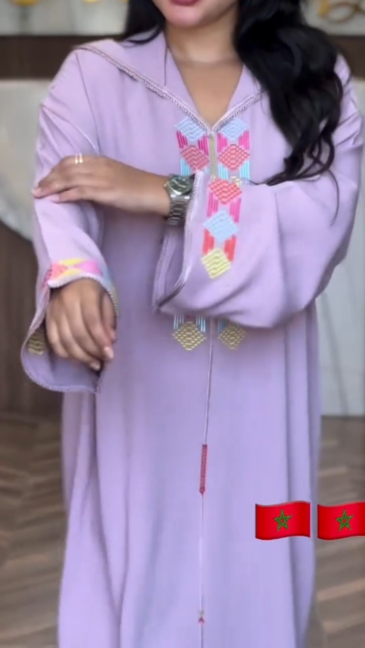 Traditional Moroccan jellabya