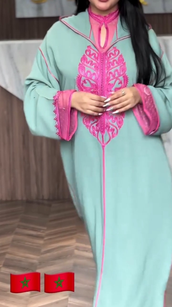 Moroccan jellabya Dress 2 pieces