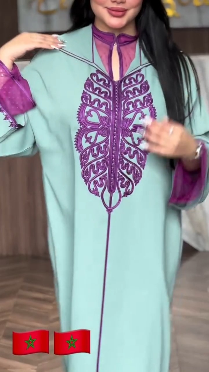Moroccan jellabya Dress 2 pieces