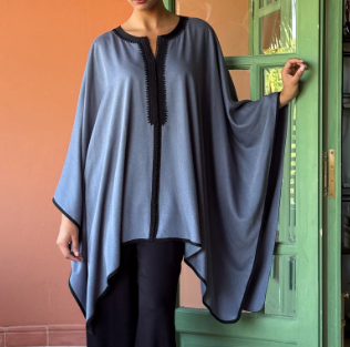 Elegant Gray Kaftan 1 piece