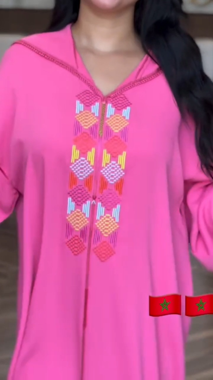 Moroccan Pink Jellabya