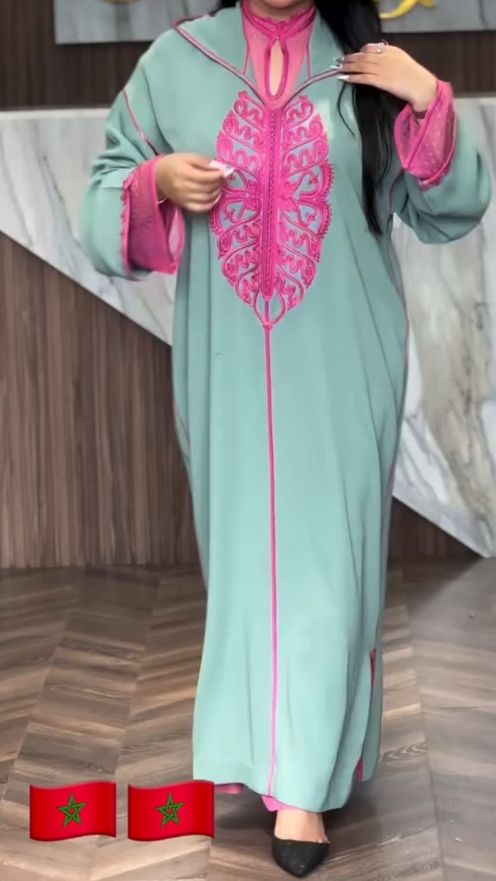 Moroccan jellabya Dress 2 pieces