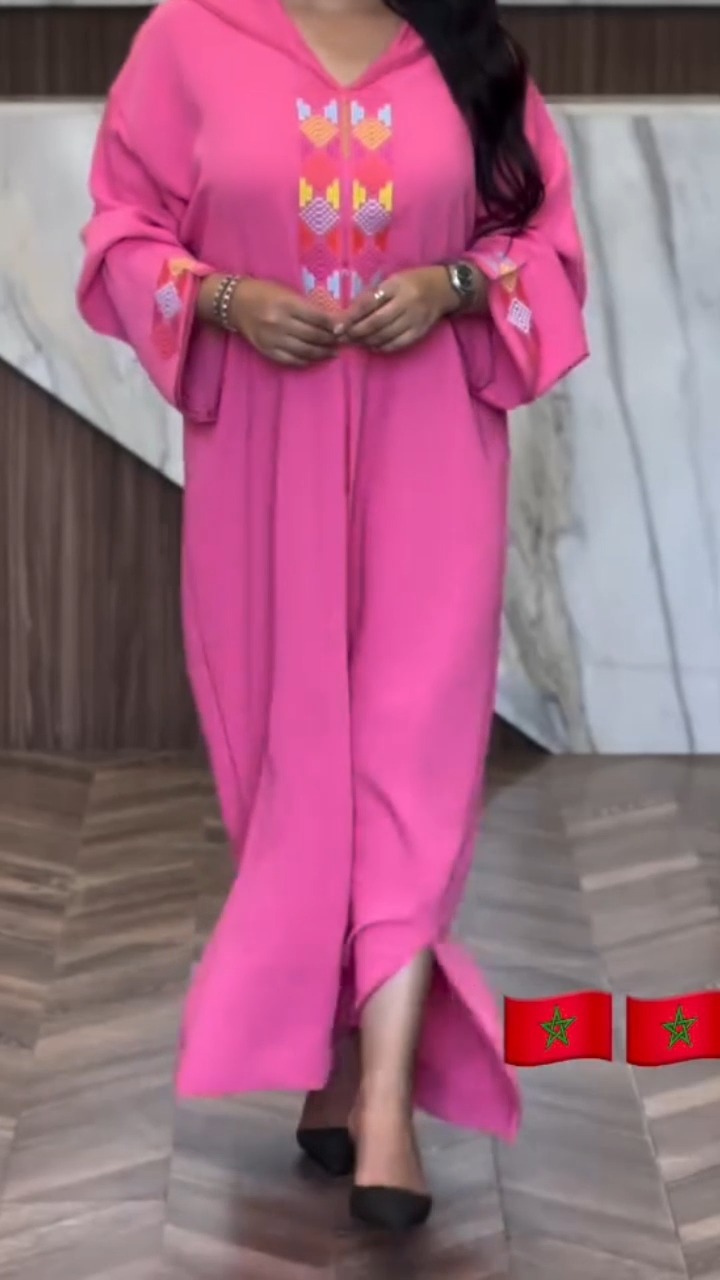 Moroccan Pink Jellabya
