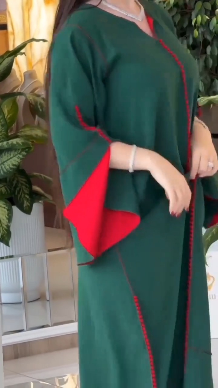 Green Traditional Kaftan