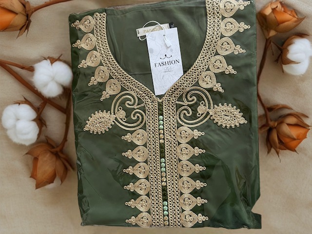 Caftan oriental vert 