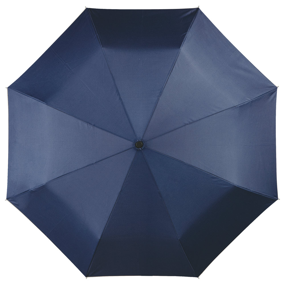 Guarda-chuva em poliéster dobrável com lanterna na pega