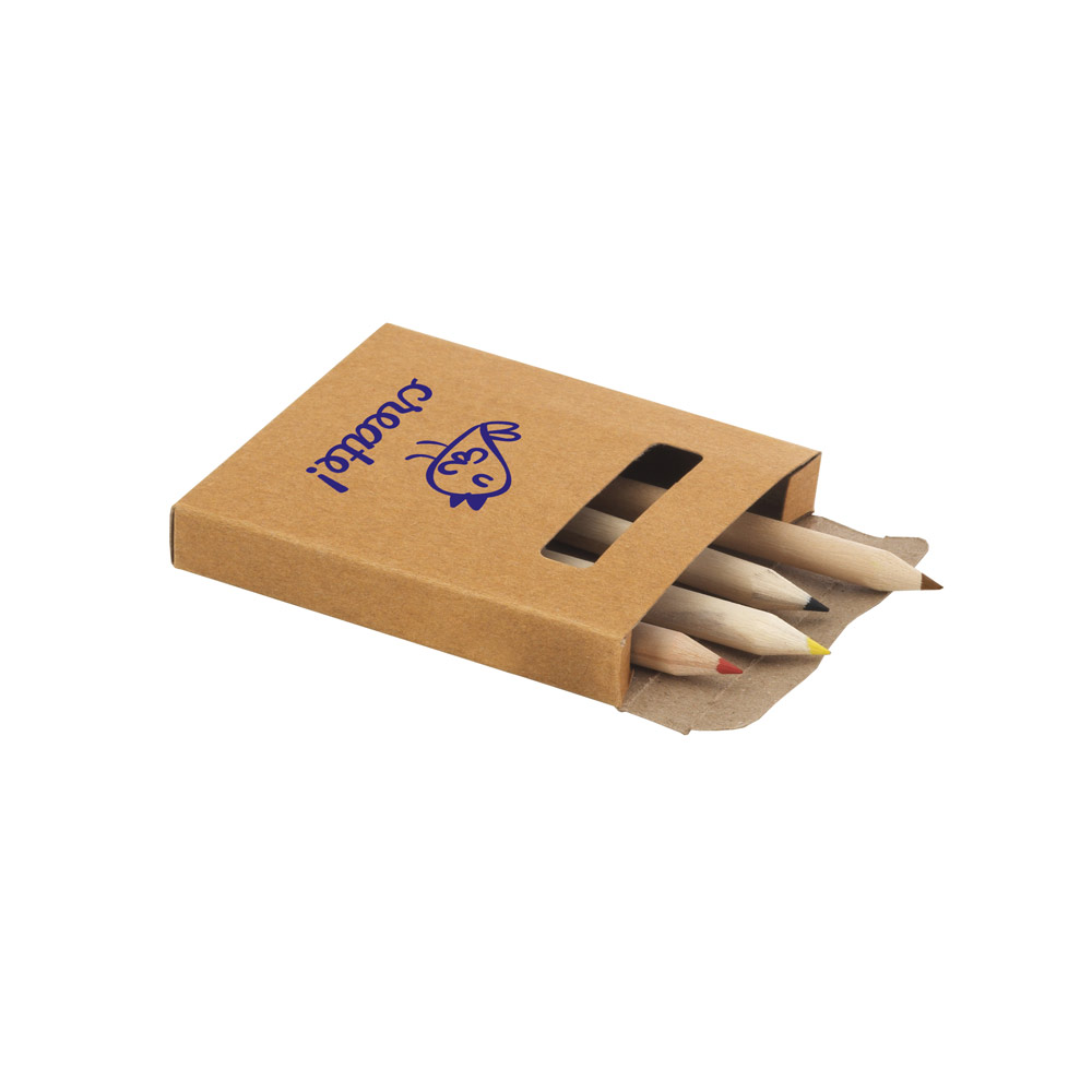 Kit para pintar em caixa de cartão