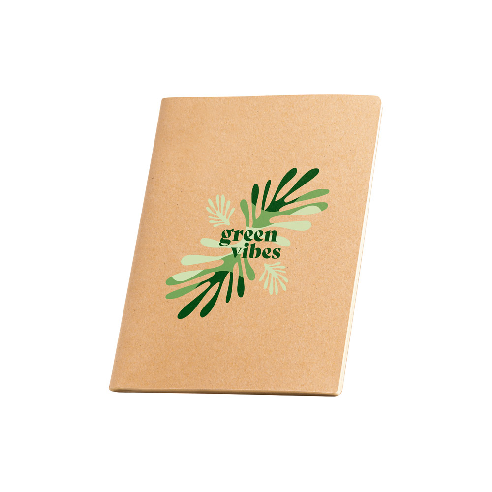 Caderno A4 com capa em cartão (250 g/m²)