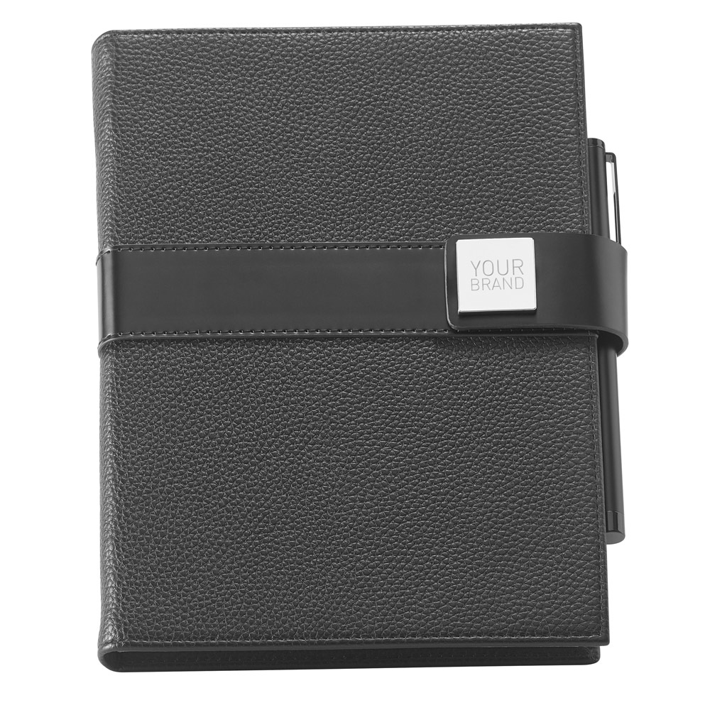 Caderno EMPIRE A5 com folhas pautadas, lisas e pontilhadas