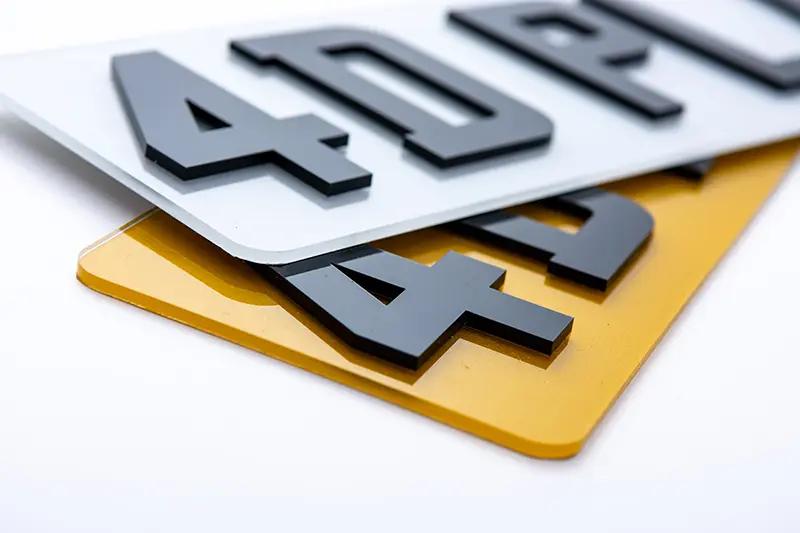 4D ACRYLIC 3MM (SHOW PLATES) 