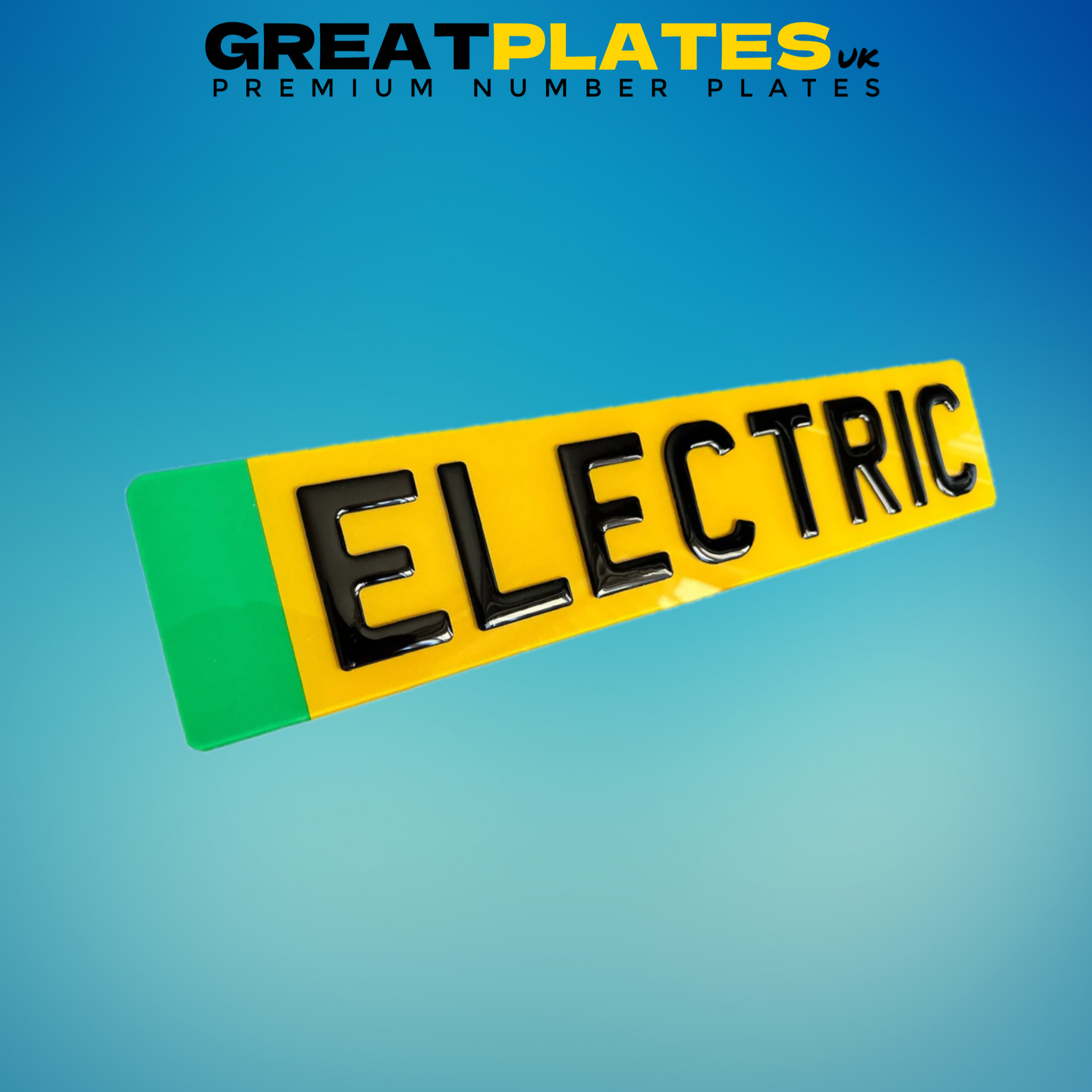 ELECTRIC VEHICLE 3D GEL 3MM (SHOW PLATES) 