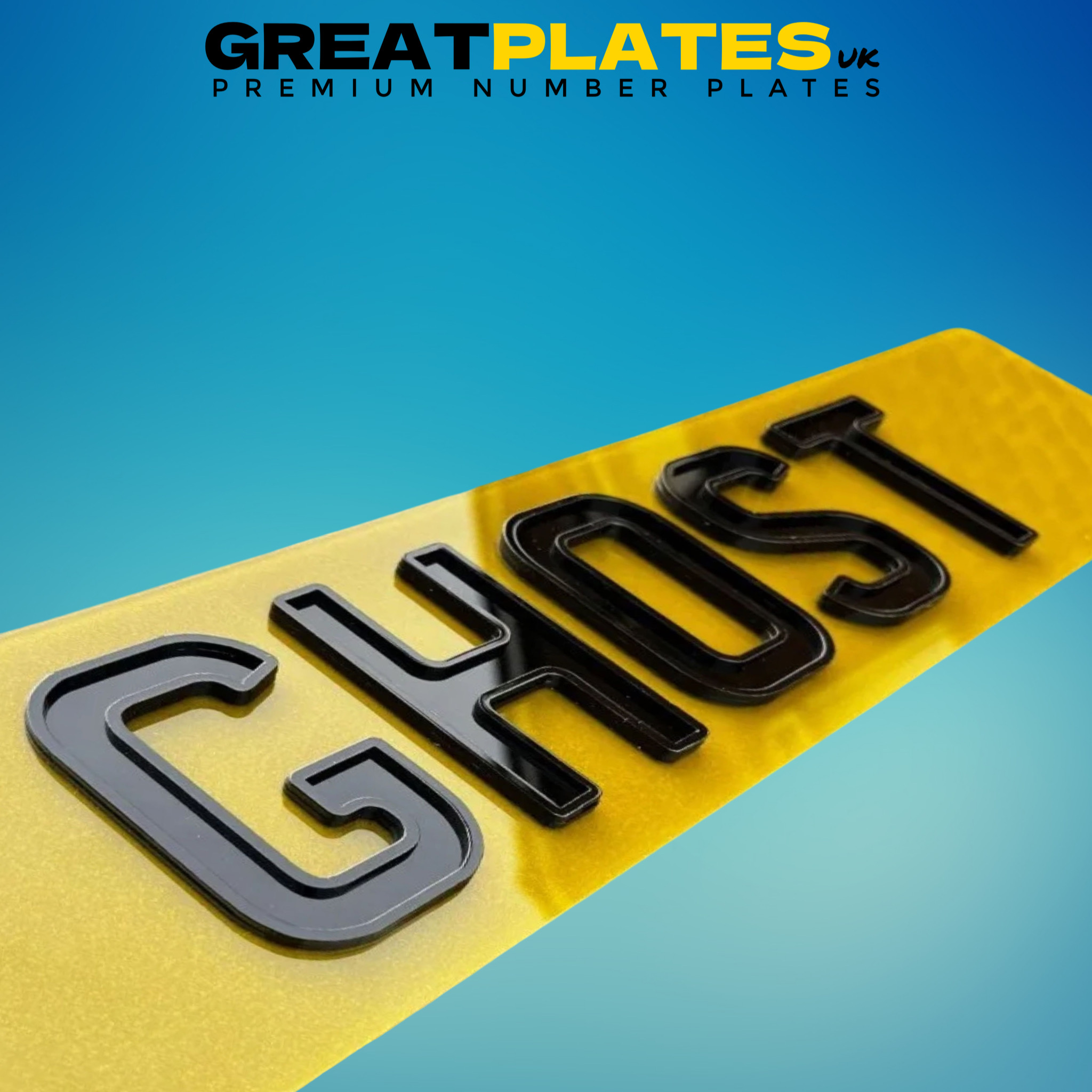 4D ACRYLIC GHOST 6MM (SHOW PLATES) 