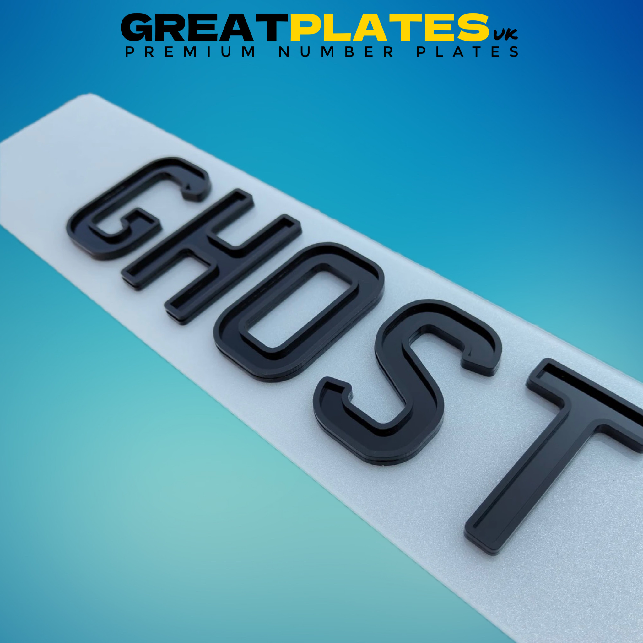 4D ACRYLIC GHOST 6MM (SHOW PLATES) 