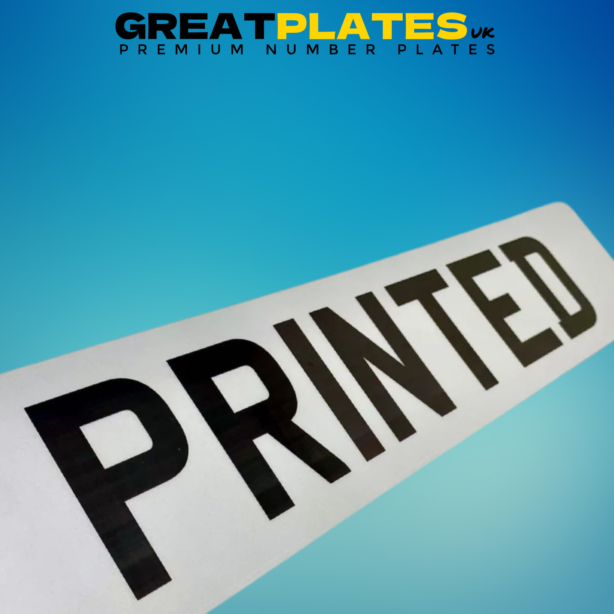 STANDARD PRINTED 2D (ROAD LEGAL)