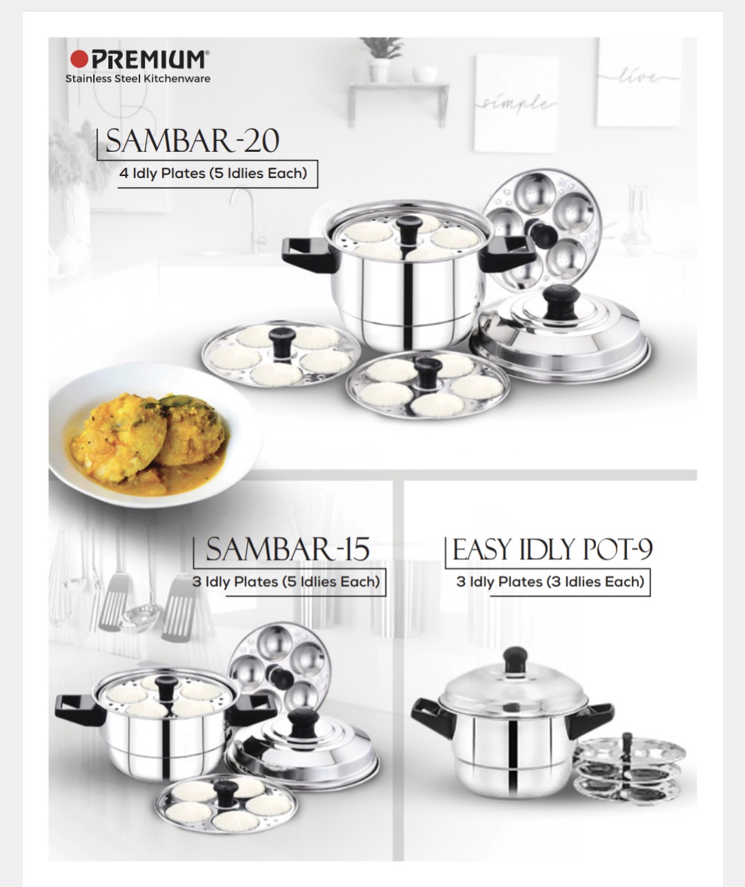 Premium Stainless Steel Kitchenware