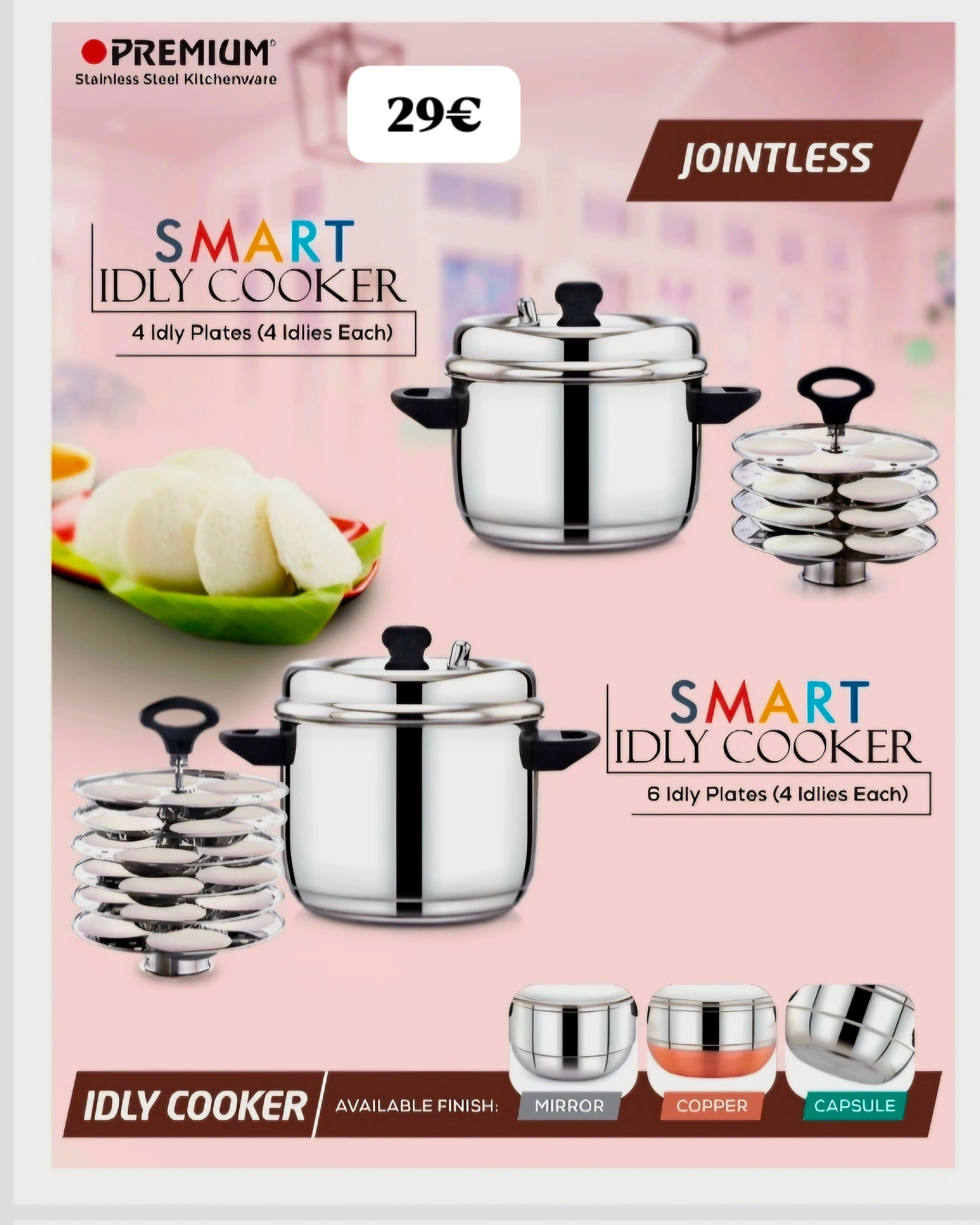 Smart Idly Cooker