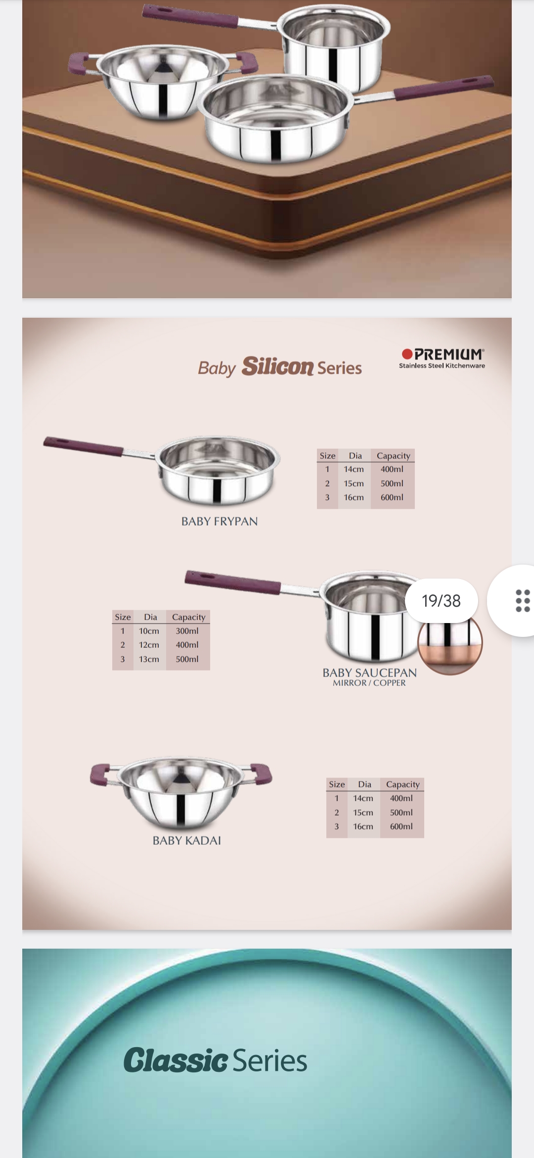 Baby Silicon Series Cookware Set