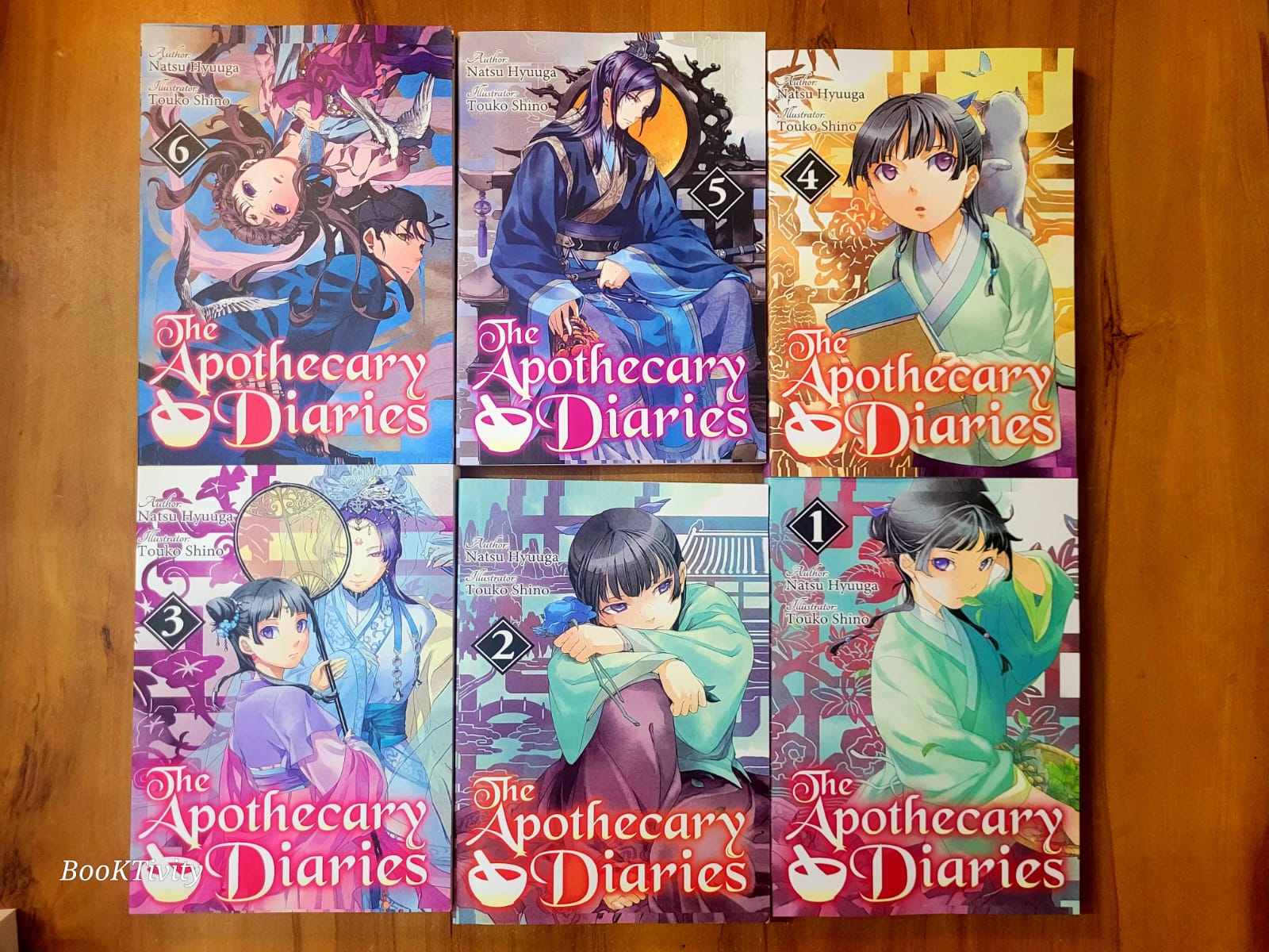 The Apothecary Diaries Manga Volumes 1-6