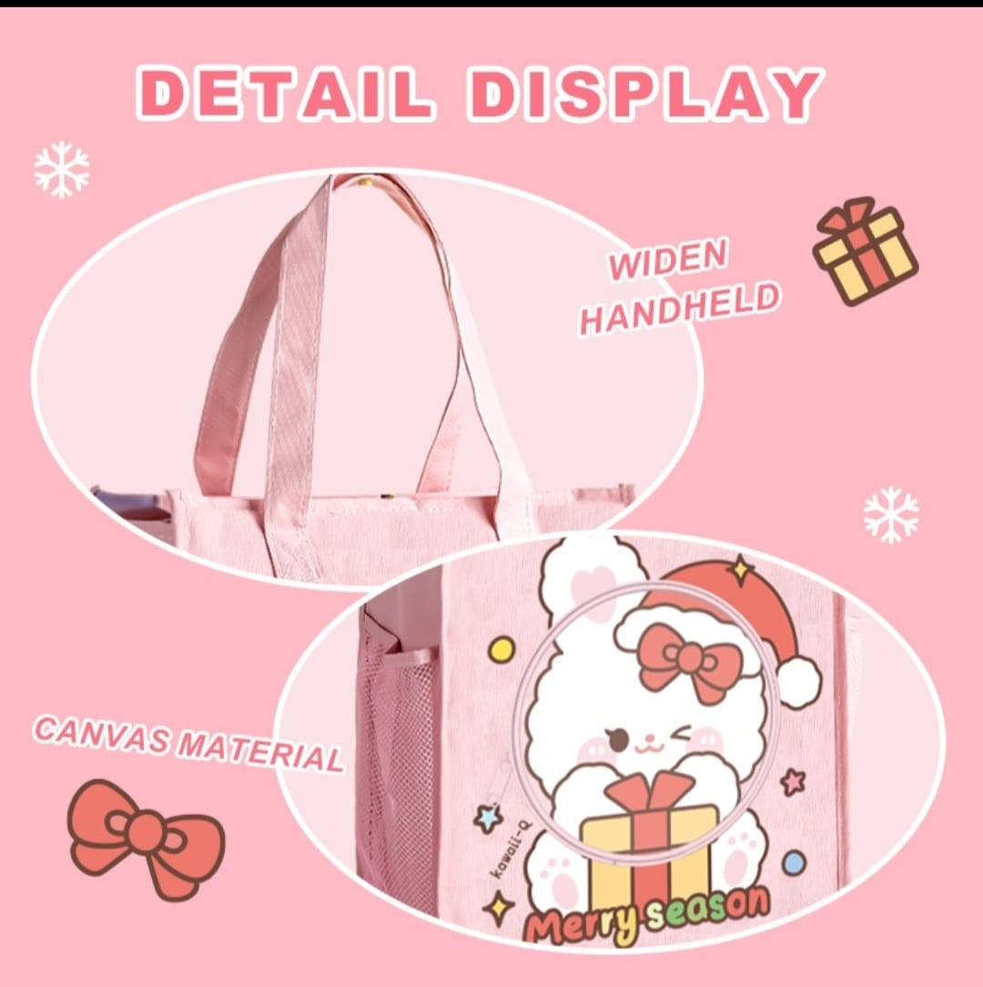 Christmas Limited Tutoring Bag with free keychain 