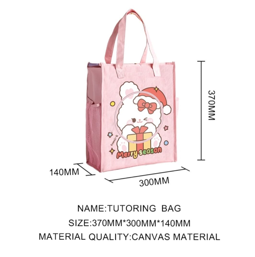 Christmas Limited Tutoring Bag with free keychain 